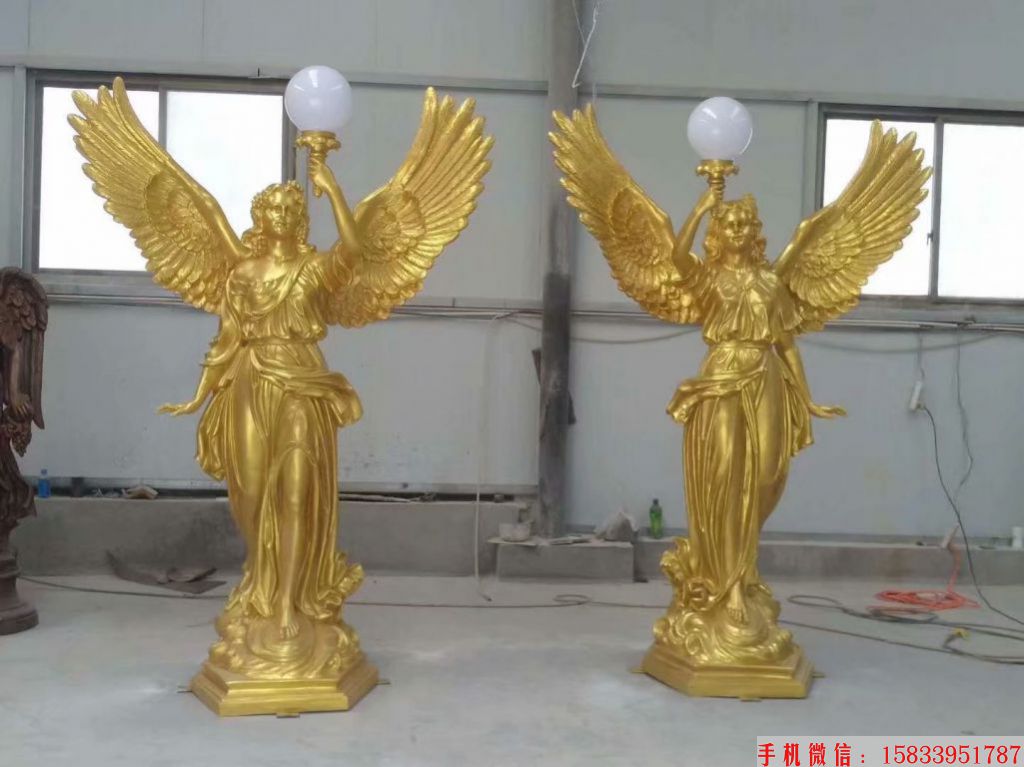 光明女神雕塑，西方国家女神雕塑，欧式光明女神